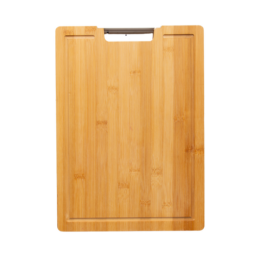 14 1/4" x 10 1/4" O'ahu Bamboo Cutting Board (Qty 15)