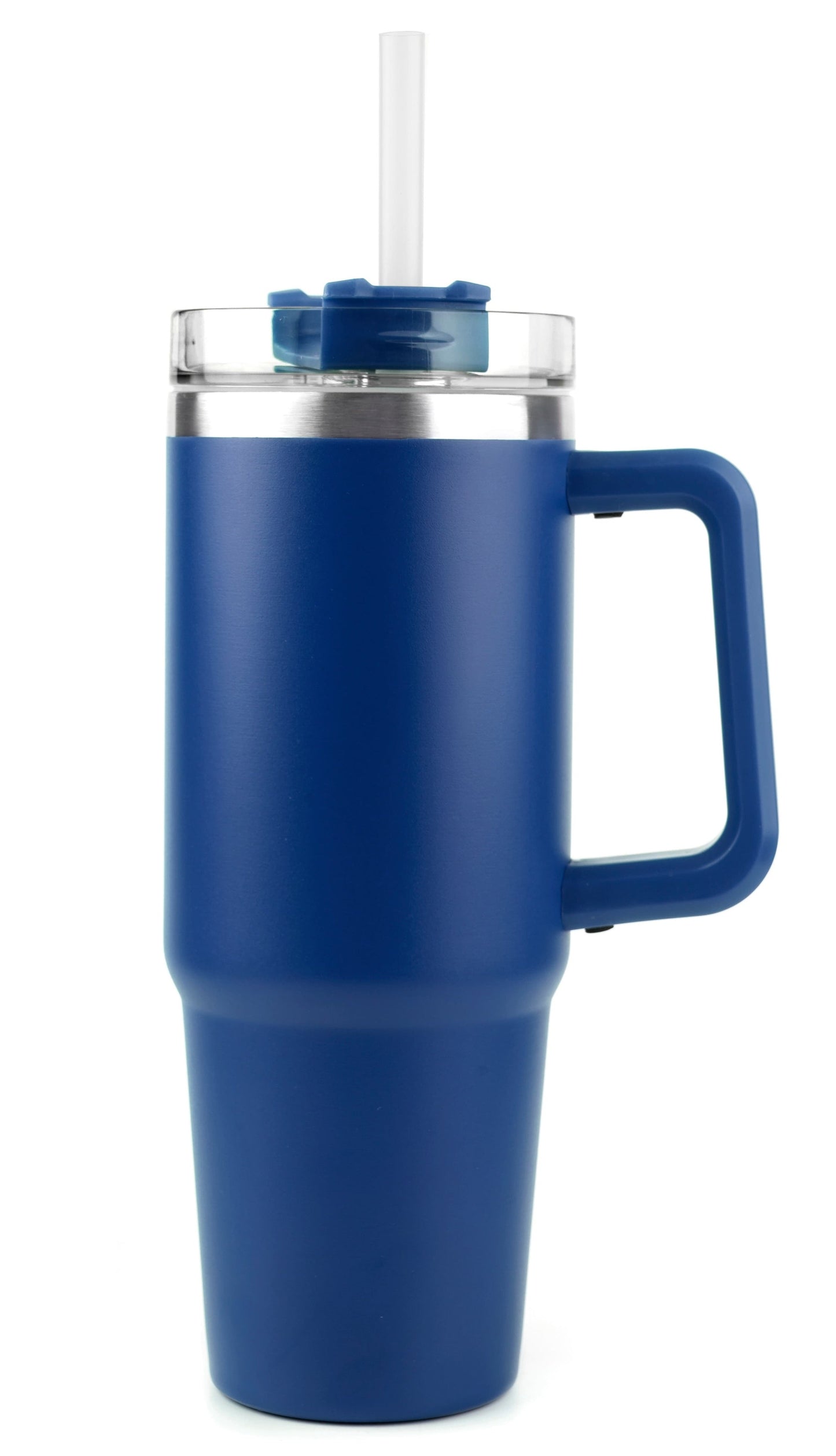 30 oz Stainless Steel Double Wall Vacuum Mug & Straw Lid with Twist Closure (Qty 20)