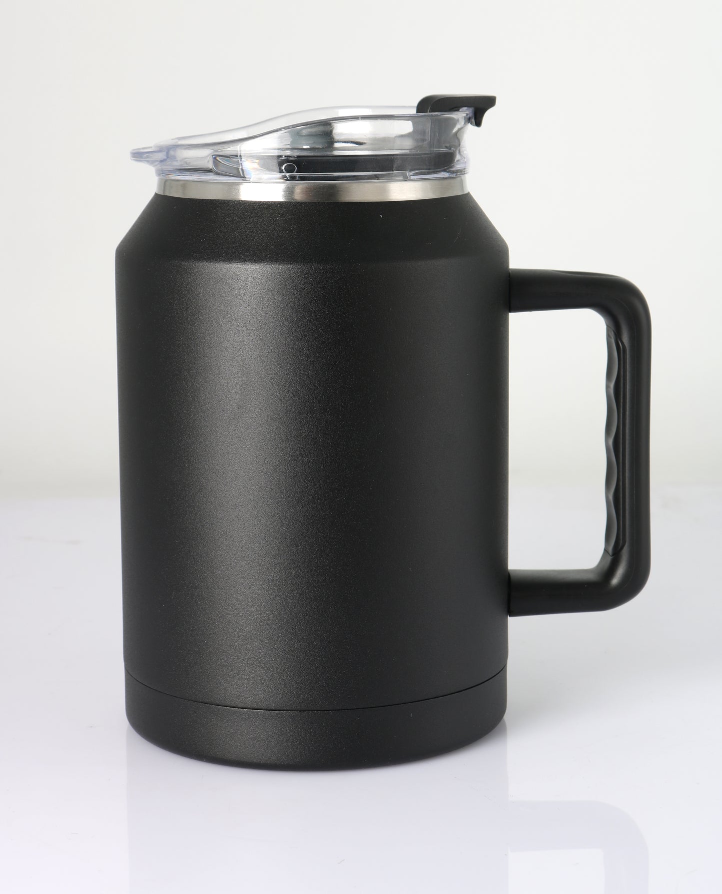 50 oz Stainless Steel Double Wall Vacuum Mug & Lid with Twist Closure (Qty 12)